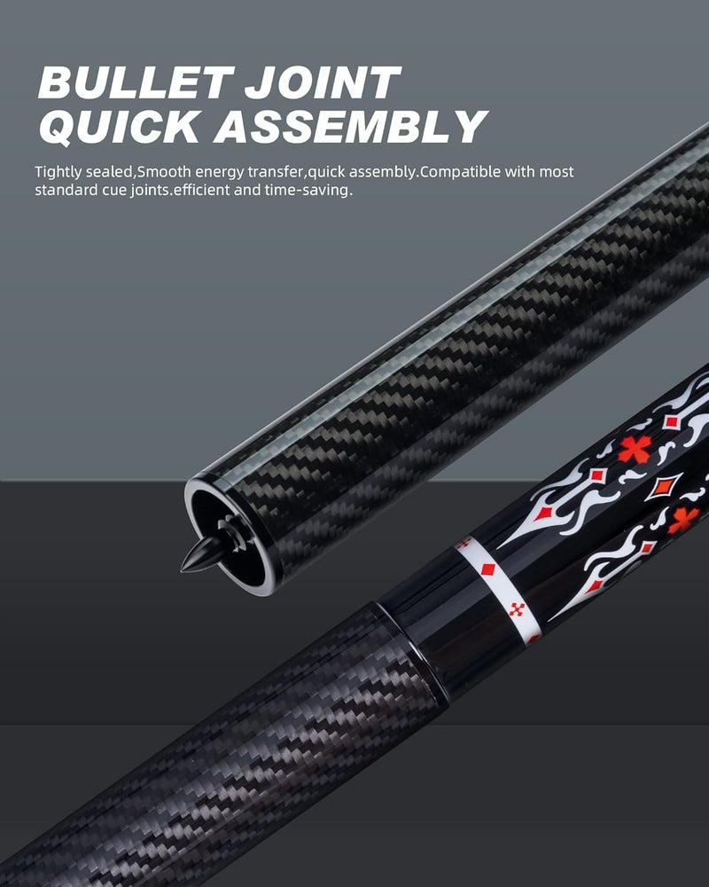 CRICAL Pool Cue Extension 2/3/4/8 Inch Metal Billiard Cue Extension with 3 Bumpers Billiard Accessories - Image 5